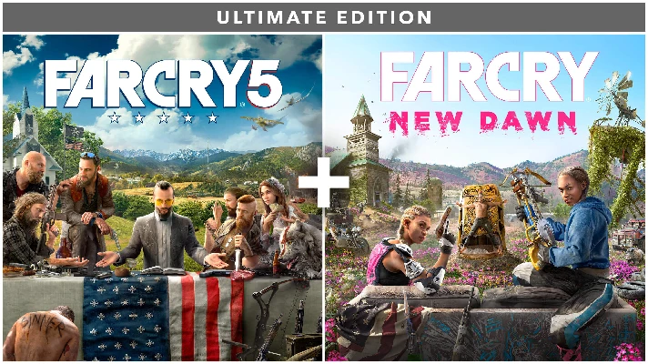 🎁Far Cry 5 Gold + Far Cry New Dawn Deluxe🌍ROW✅AUTO