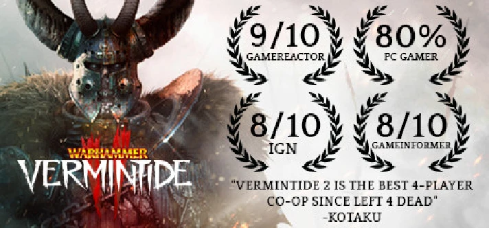 Warhammer: Vermintide 2 🔑STEAM KEY ✔️RUSSIA + GLOBAL