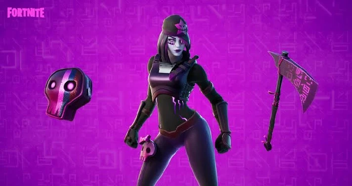 FORTNITE DARK SKULLY  (MIDNIGHT DRIVE PACK)