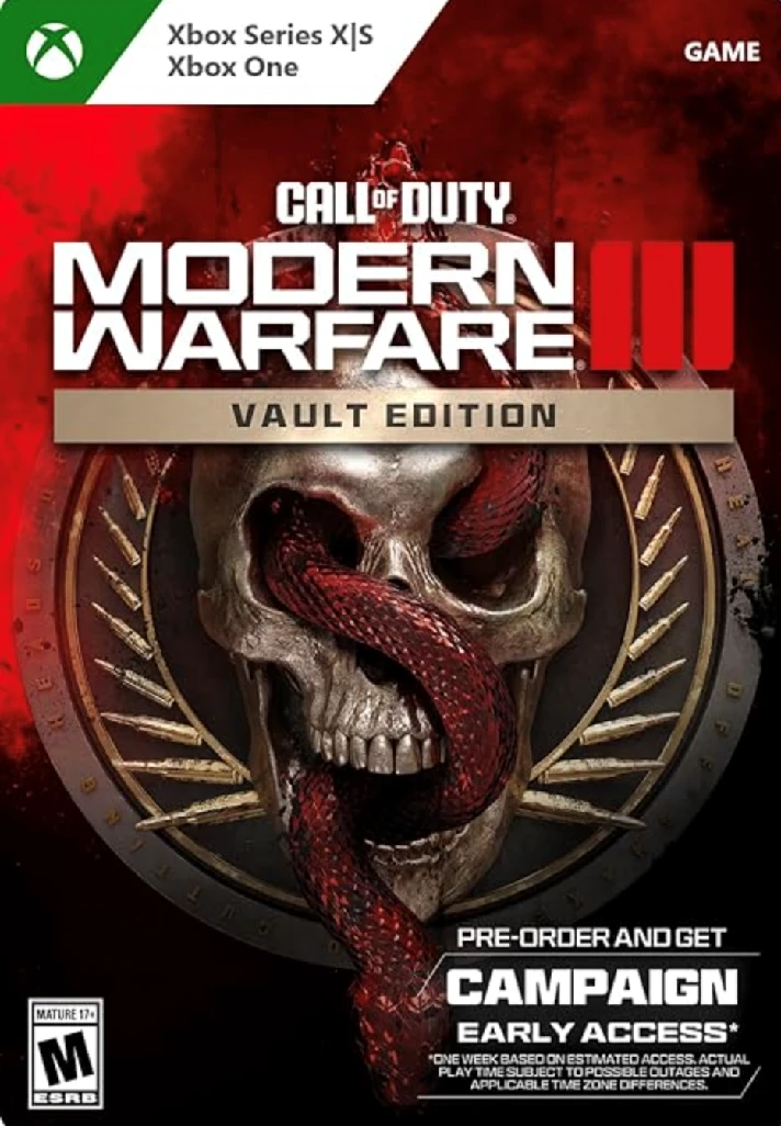 ❤️‍🔥 Call of Duty: MW III VAULT➕7 GAMES XBOX NOT RENT