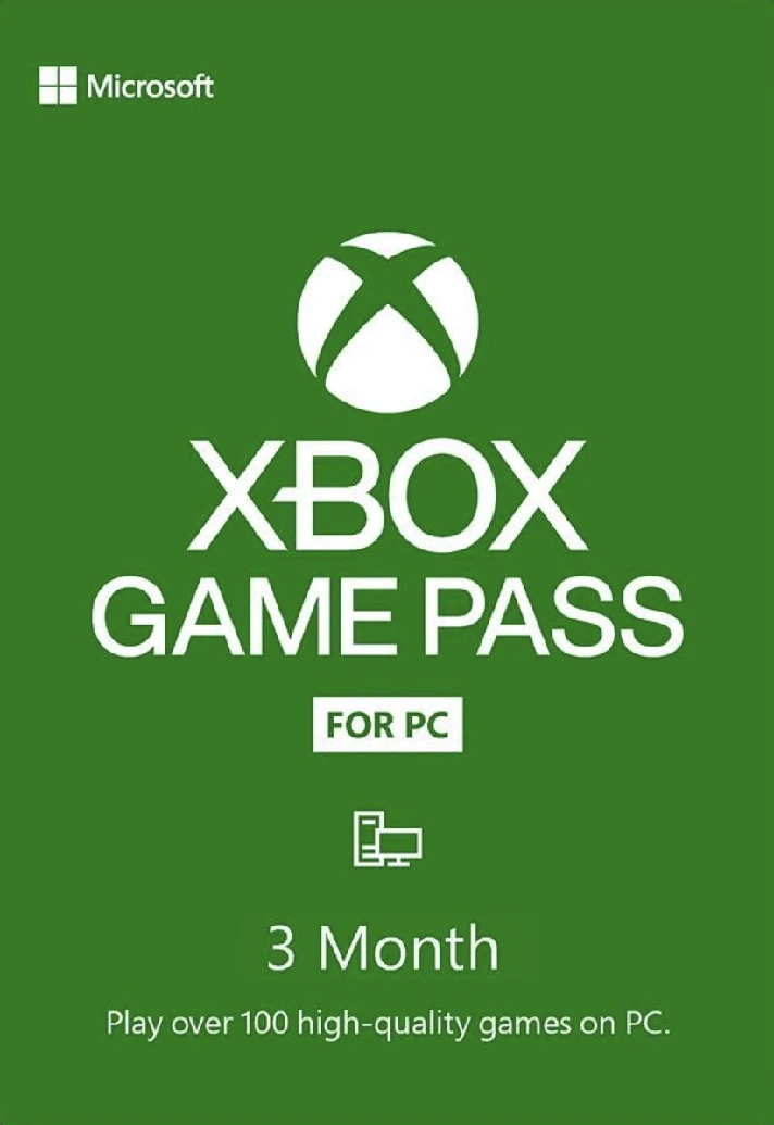 🔥Xbox Game Pass PC | 3 Months 🔑 KEY INDIA+🎁INSTANT