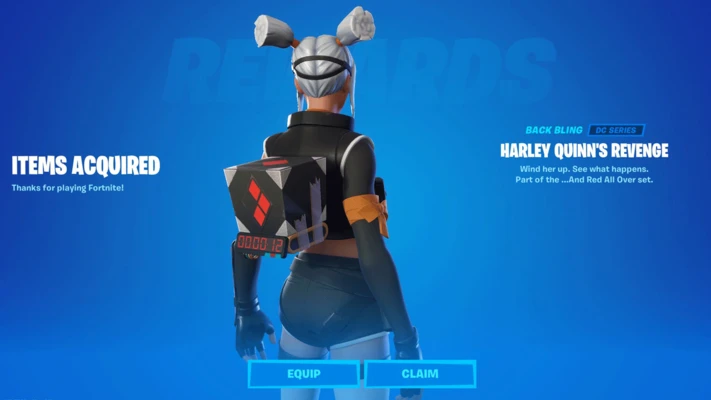 FORTNITE! - Harley Quinns Revenge Back Bling (DLC) EPIC