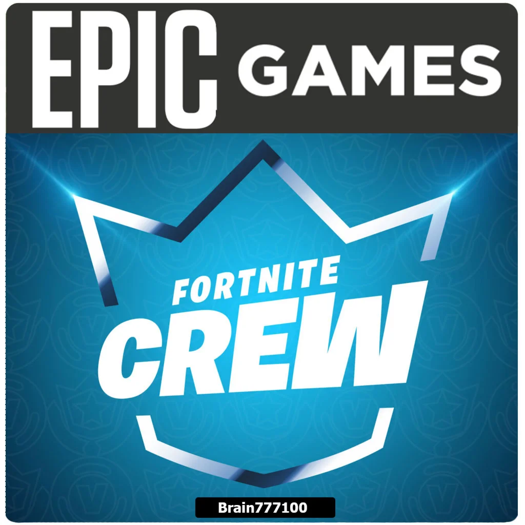 Fortnite Crew отряд боевой пропуск 1 месяц Xbox/epic/PC