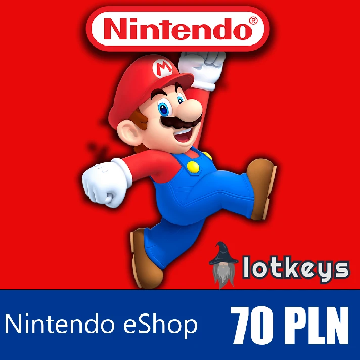 🇵🇱Nintendo eShop 70 PLN Gift Card 🇵🇱