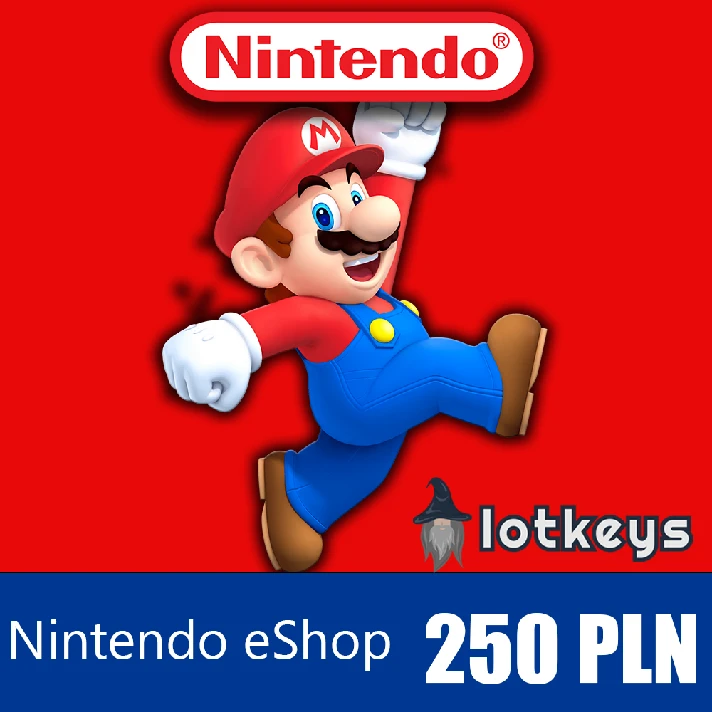 🇵🇱Nintendo eShop 250 PLN Gift Card 🇵🇱