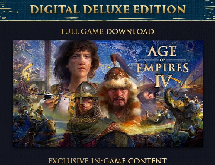 Age of Empires IV Deluxe (Steam Gift RU UA KZ)