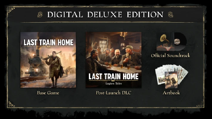 Last Train Home Deluxe. STEAM key. Russia+CIS