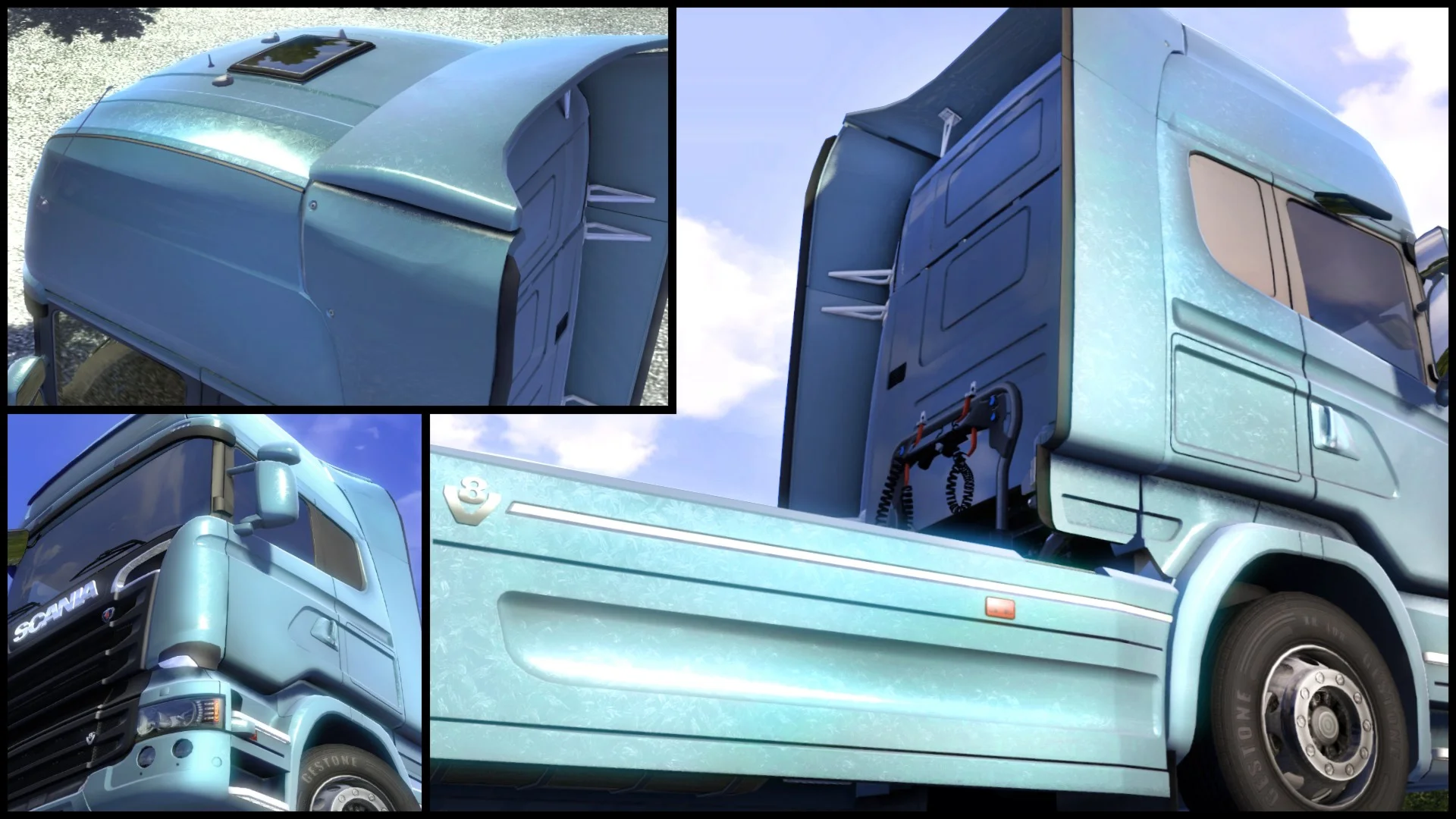Euro Truck Simulator 2 - Metallic Paint Jobs Pack DLC