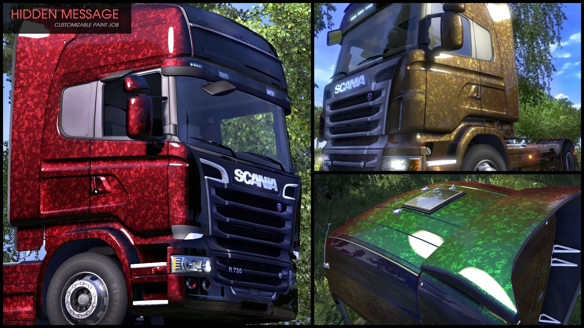 Euro Truck Simulator 2 - Flip Paint Designs DLC