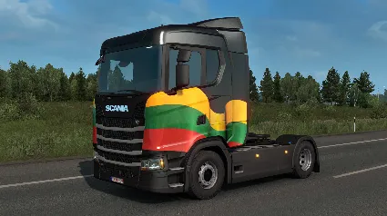 Euro Truck Simulator 2 - Lithuanian Paint Jobs Pack