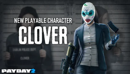 PAYDAY 2: Clover Character Pack DLC * STEAM RU 🔥