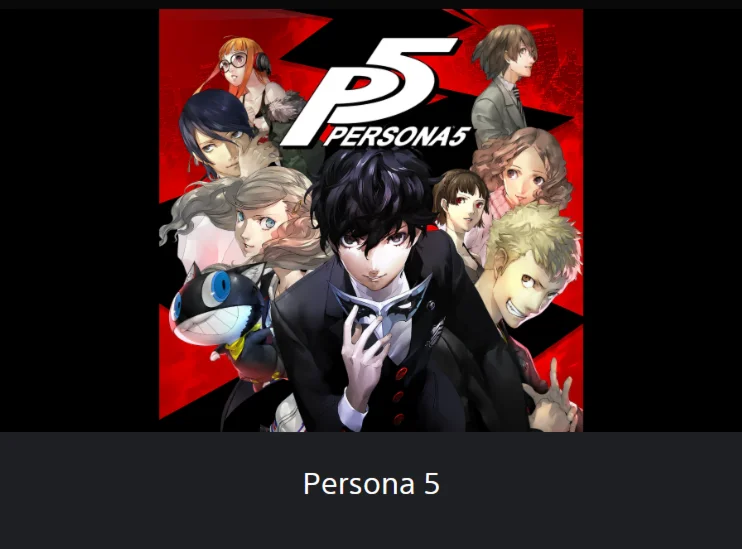Persona 5  PS4 / PS5 ТУРЦИЯ