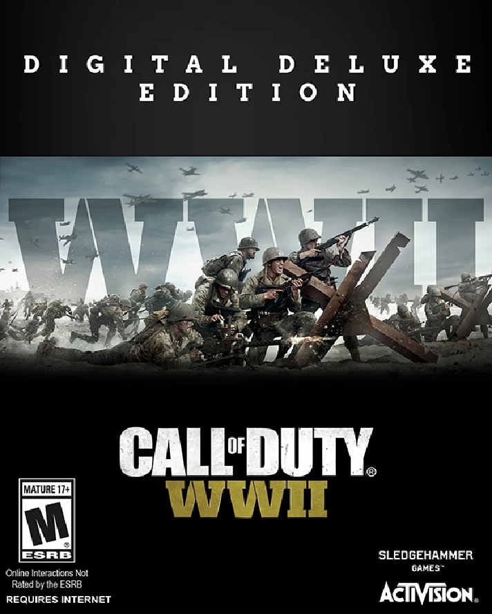 🎁Call of Duty: WWII - Digital Deluxe🌍ROW✅AUTO