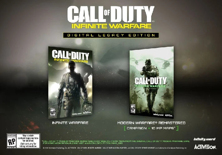 🎁CoD: Infinite Warfare Digital Legacy🌍ROW✅AUTO