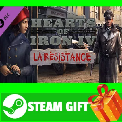 ⭐ ️ Expansion - Hearts of Iron IV: La Résistance STEAM