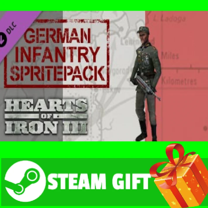 ⭐️ Hearts of Iron 3 German Infantry Pack DLC STEAM