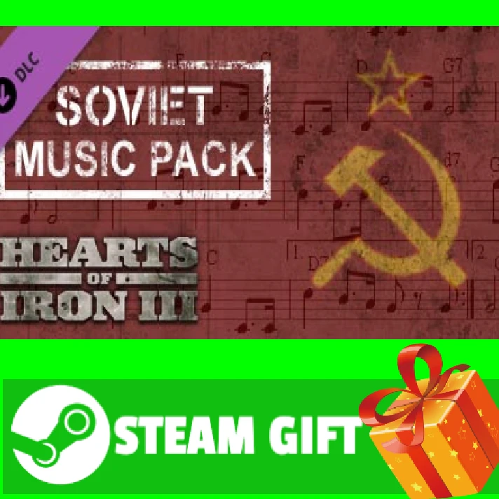 ⭐️ Hearts of Iron 3 Soviet Music Pack DLC STEAM