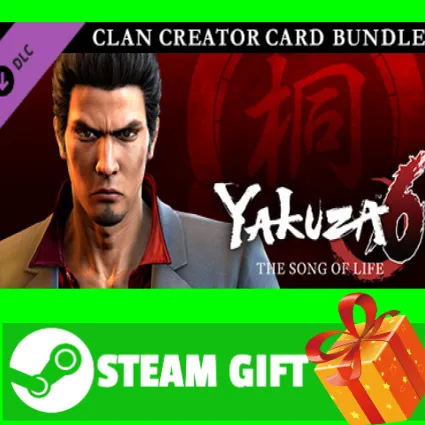 ⭐ ️ Yakuza 6 The Song of Life Clan Creator Card Bundle