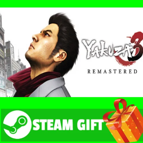 ⭐️ВСЕ СТРАНЫ+РОССИЯ⭐️ Yakuza 3 Remastered Steam Gift