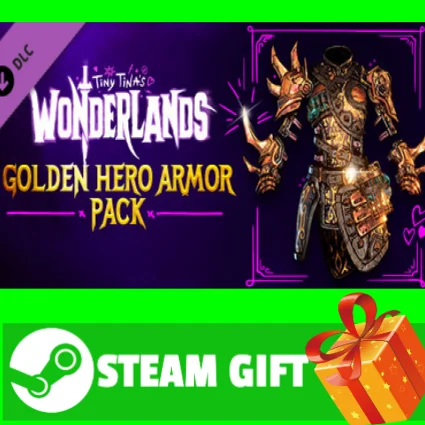 ⭐ ️ Tiny Tina's Wonderlands: Golden Hero Armor Pack
