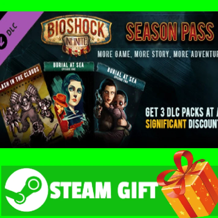 ⭐️ALL COUNTRIES⭐️ BioShock Infinite Season Pass STEAM