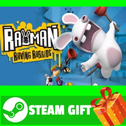 ⭐ ️ВСЕ СТРАНЫ+РОССИЯ ⭐ ️ Rayman Raving Rabbids Steam Gift