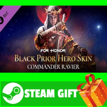 ⭐ ️ВСЕ СТРАНЫ ⭐ ️ For Honor Black Prior Hero Skin STEAM