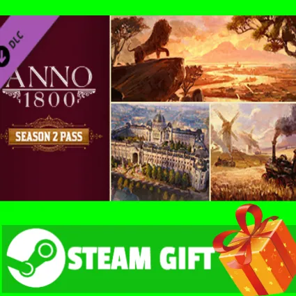 ⭐ ️ВСЕ СТРАНЫ+РОССИЯ ⭐ ️ Anno 1800 - Season 2 Pass STEAM