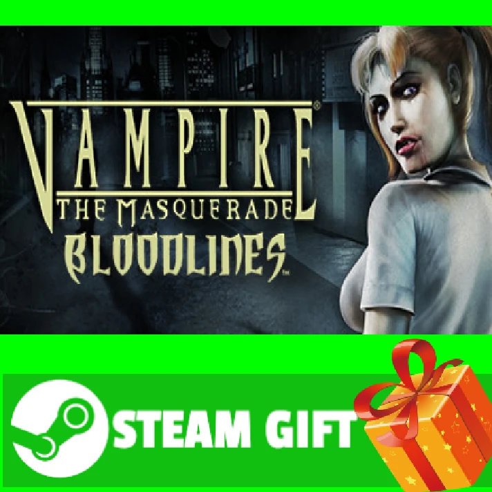 ⭐️GIFT STEAM⭐️ Vampire The Masquerade Bloodlines