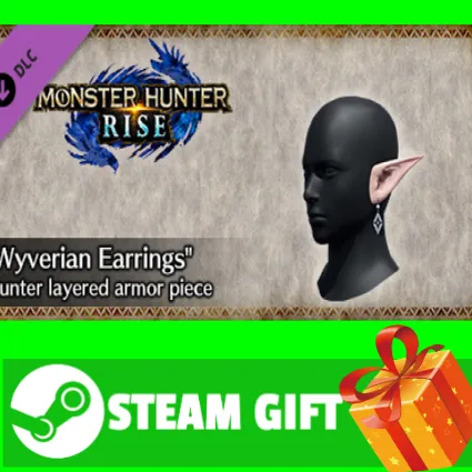 ⭐ ️ MONSTER HUNTER RISE "Wyverian Earrings" Hunter layer