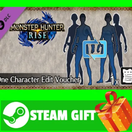 ⭐ ️ MONSTER HUNTER RISE - One Character Edit Voucher