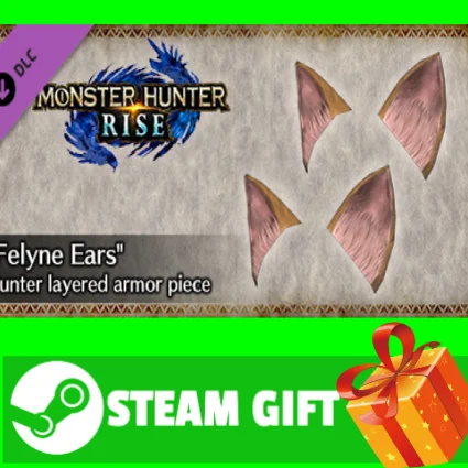 ⭐ ️ MONSTER HUNTER RISE "Felyne Ears" Hunter layered arm