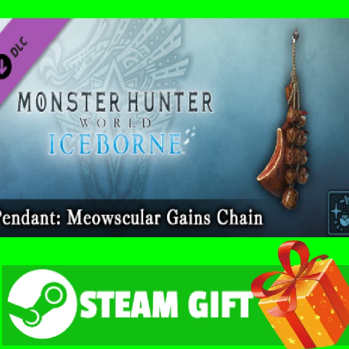 ⭐️ Monster Hunter World Iceborne Pendant Meowscular Gai