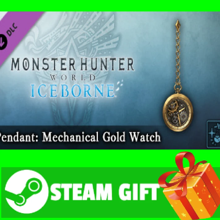 ⭐️ Monster Hunter World Iceborne Pendant Mechanical Gol