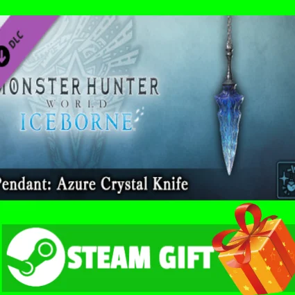 ⭐ ️ Monster Hunter World Iceborne Pendant Azure Crystal