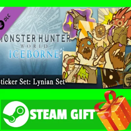 ⭐ ️ Monster Hunter: World - Sticker Set: Lynian Set