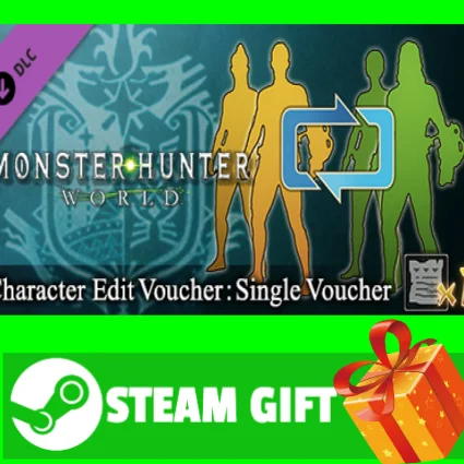⭐ ️ Monster Hunter World Character Edit Voucher Single V