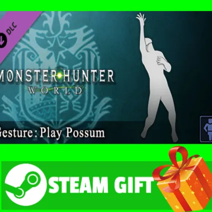 ⭐ ️ Monster Hunter: World - Gesture: Play Possum STEAM