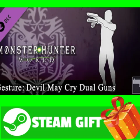 ⭐️ Monster Hunter World Gesture Devil May Cry Dual Guns
