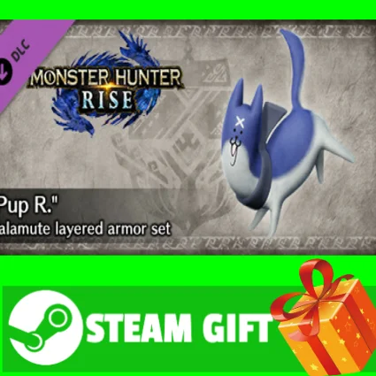⭐ ️ Monster Hunter Rise "Pup R." Palamute layered armor