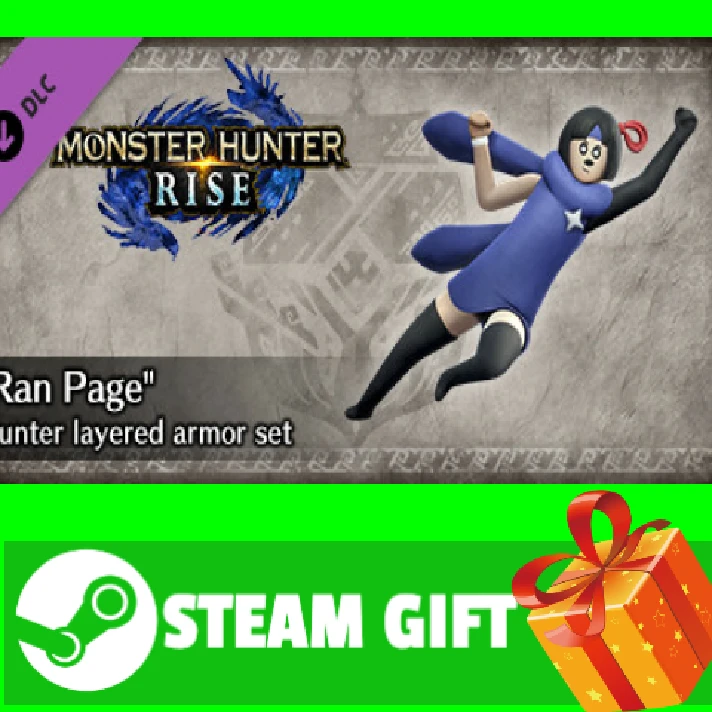 ⭐️ Monster Hunter Rise "Ran Page" Hunter layered armor