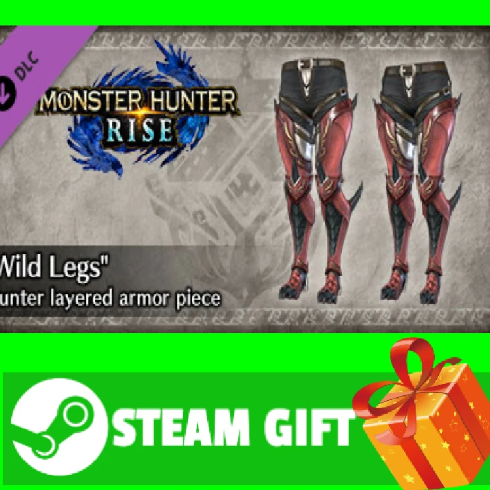 ⭐️ Monster Hunter Rise "Wild Legs" Hunter layered armor