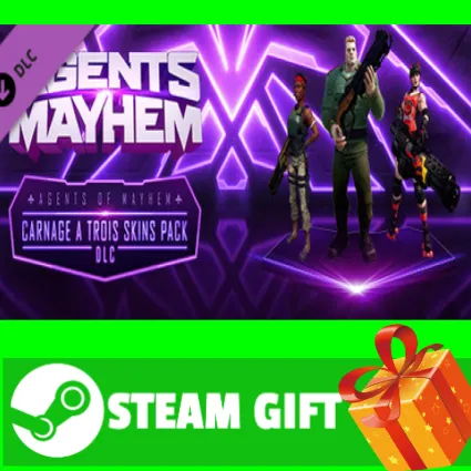 ⭐ ️ Agents of Mayhem - Carnage a Trois Skins Pack STEAM