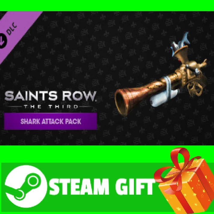 ⭐️GIFT STEAM⭐️ Saints Row The Third Shark Attack Pack