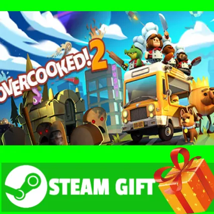 ⭐ ️ВСЕ СТРАНЫ+РОССИЯ ⭐ ️ Overcooked! 2 Steam Gift