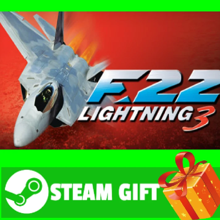 ⭐️ALL COUNTRIES⭐️ F-22 Lightning 3 STEAM GIFT