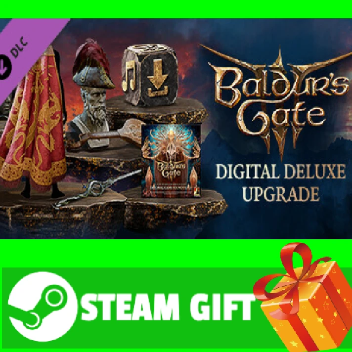 ⭐️ Baldur´s Gate 3 Digital Deluxe Edition DLC STEAM