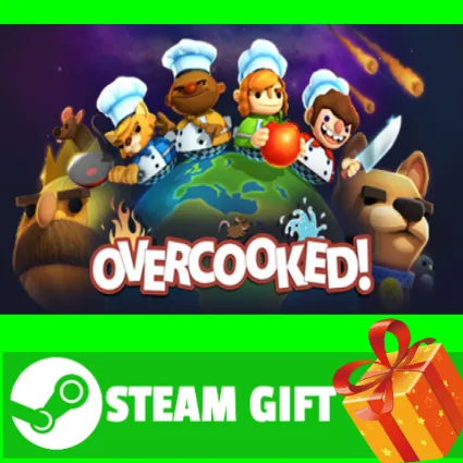 ⭐ ️ВСЕ СТРАНЫ+РОССИЯ ⭐ ️ Overcooked Steam Gift