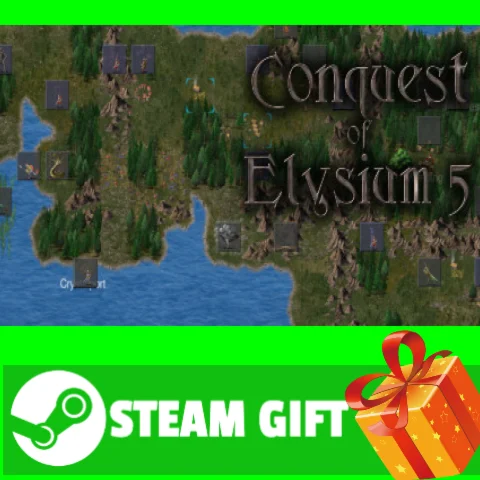 ⭐️ВСЕ СТРАНЫ+РОССИЯ⭐️ Conquest of Elysium 5 Steam Gift