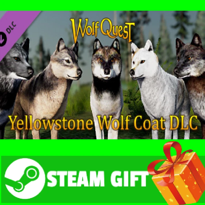 ⭐️ WolfQuest Anniversary Yellowstone Wolf Coat Pack